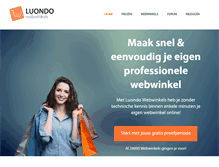Tablet Screenshot of luondo.nl